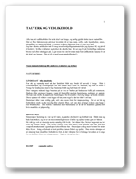 Vedlikehold av tauverk