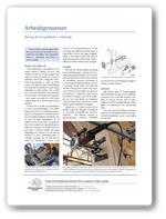 Boring for propellhylse i trefartøy