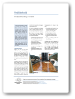 Overflatebehandling av tredekk